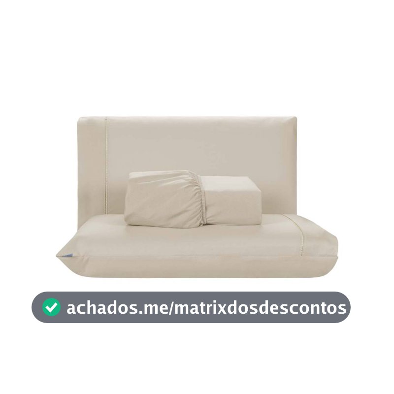 Jogo Lençol Casal Super King 03 Peças Percal 200 Fios Super Macio Conforto Sem Igual