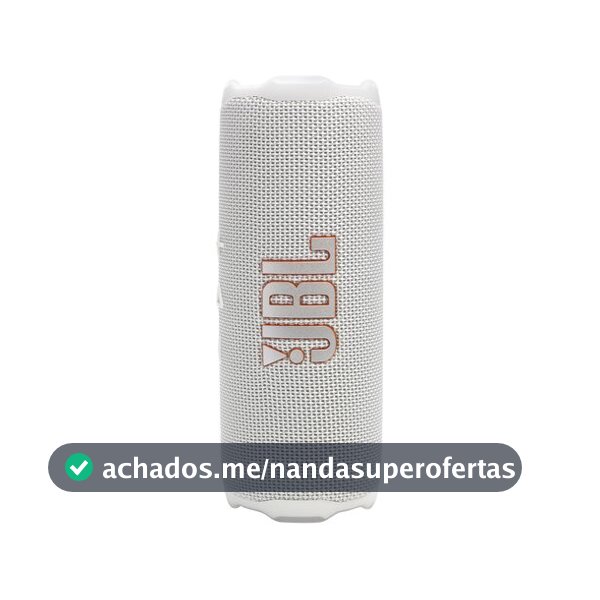 Caixa De Som Bluetooth JBL Flip 7 - Branca