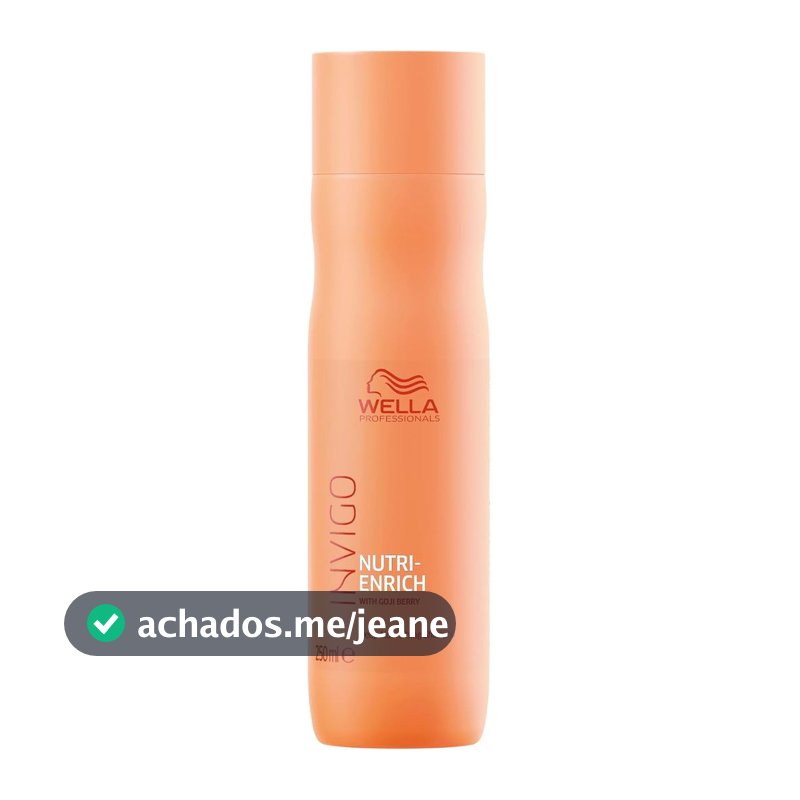 Shampoo Invigo Nutri Enrich Wella 250ml
