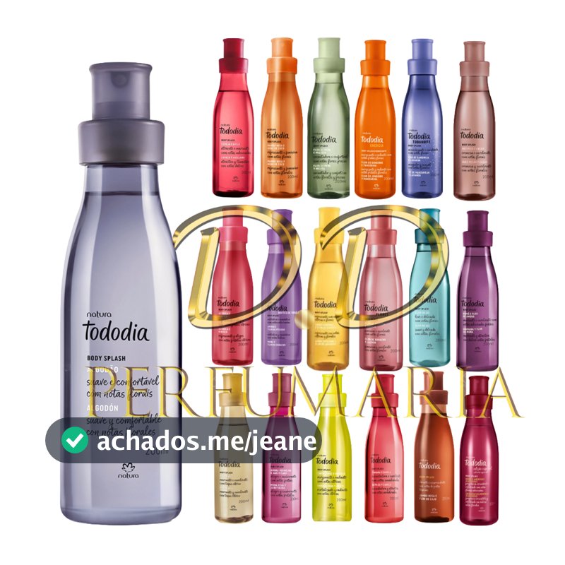 Natura Tododia Body Splash 200ml ORIGINAL E LACRADO