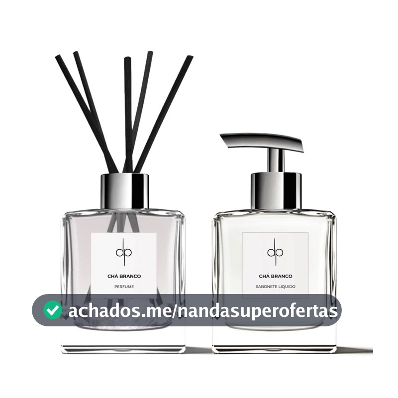 Kit SPA Cristal (Chá Branco) Pureza e Harmonia | Aromatizadores com Pedras Naturais | Presente I Di Piettro