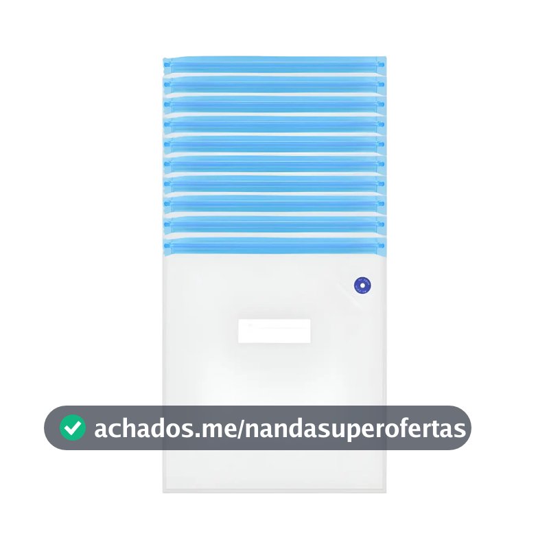 Kit 10 Sacos a Vácuo para Filamento 3D Reutilizável Vedação Hermética Proteção Contra Umidade Impressora 3D