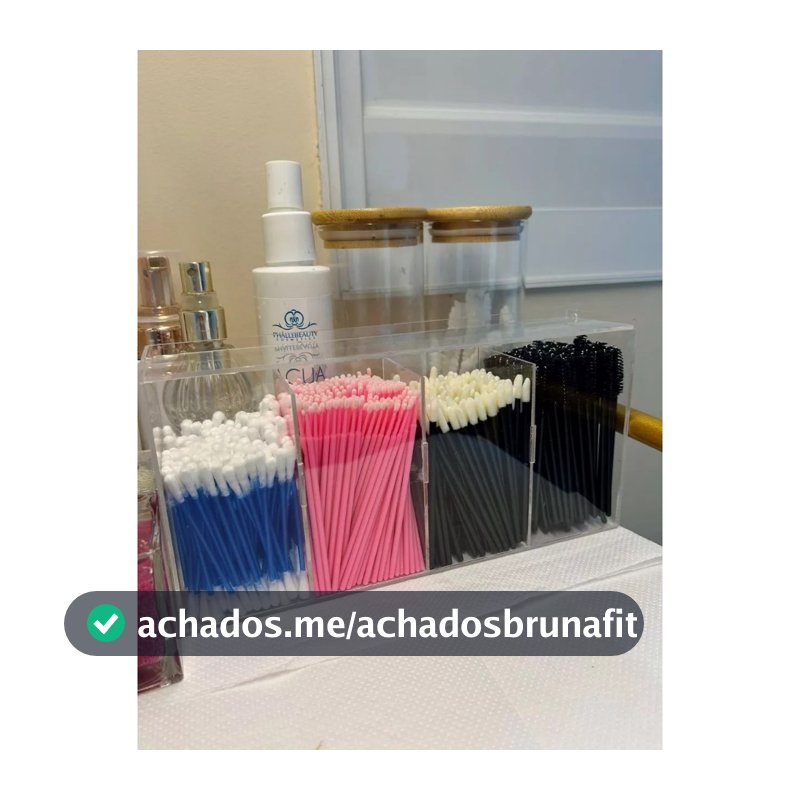 Organizador Higiene Com Repartimentos Prático Armazenamento Essencial