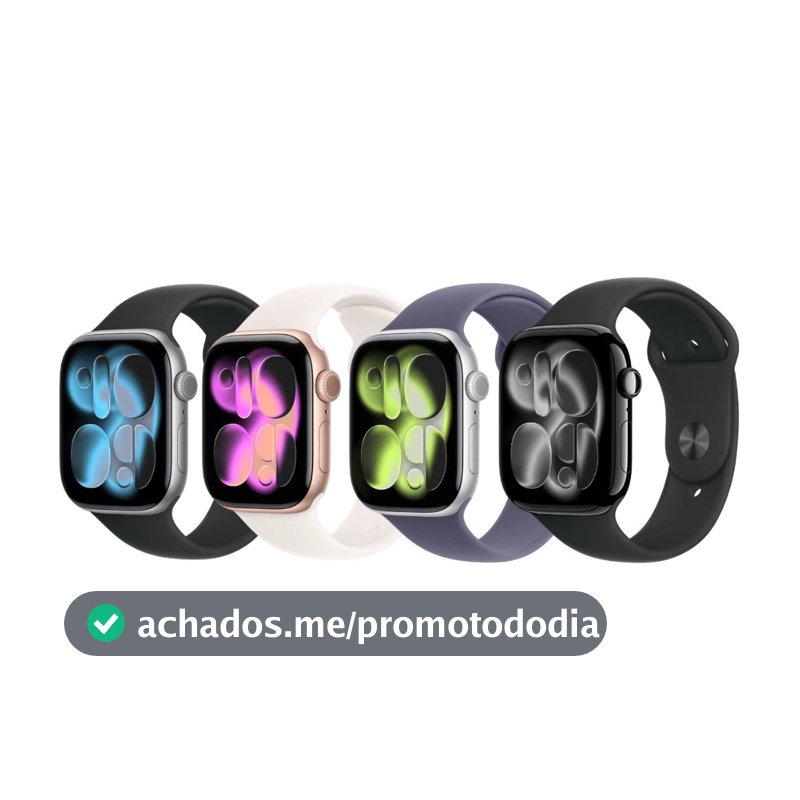 Relógio Apple Watch Series 11 GPS 42mm 46mm S11 Lançamento Envio Imediato com Nota Fiscal