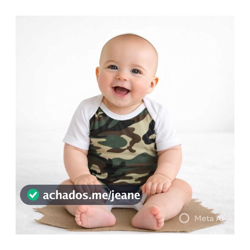 Bodie Camuflado Bebês Menino Meninas