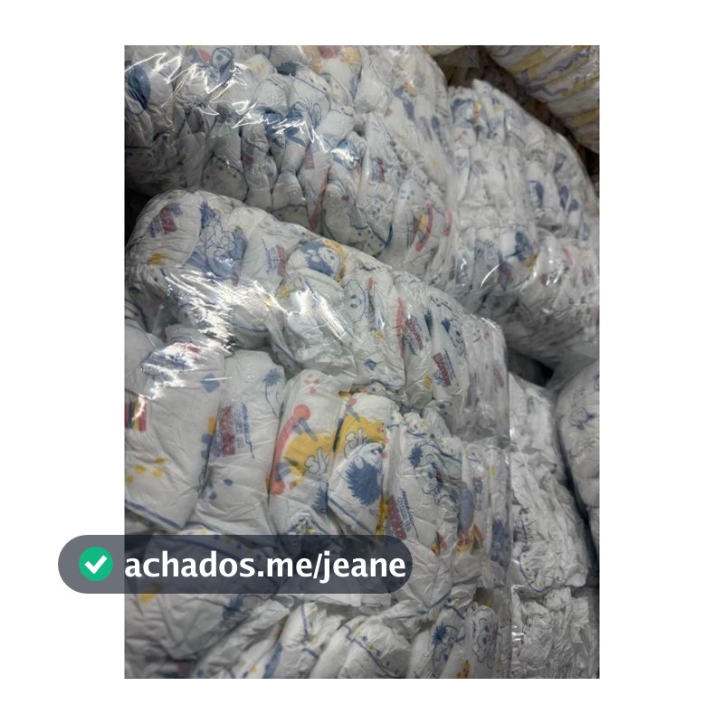 Fralda Infantil Econômica Bebê Pacote Sortido Grandes Marcas