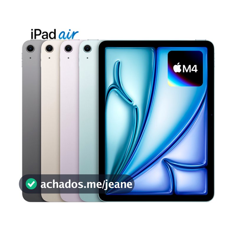 Tablet Apple iPad Air 2026 M4 Tela 11 polegadas Wi-fi 128GB 256 Original Novo