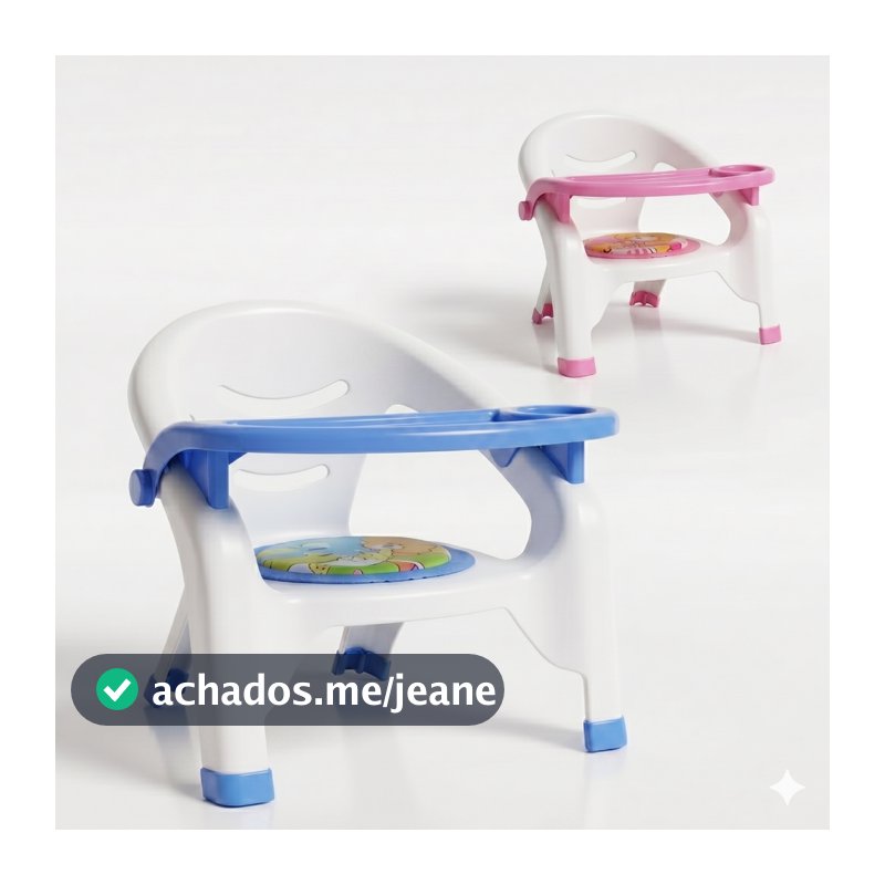 Cadeira de Alimentação Infantil Menino Menina Refeição Bebê