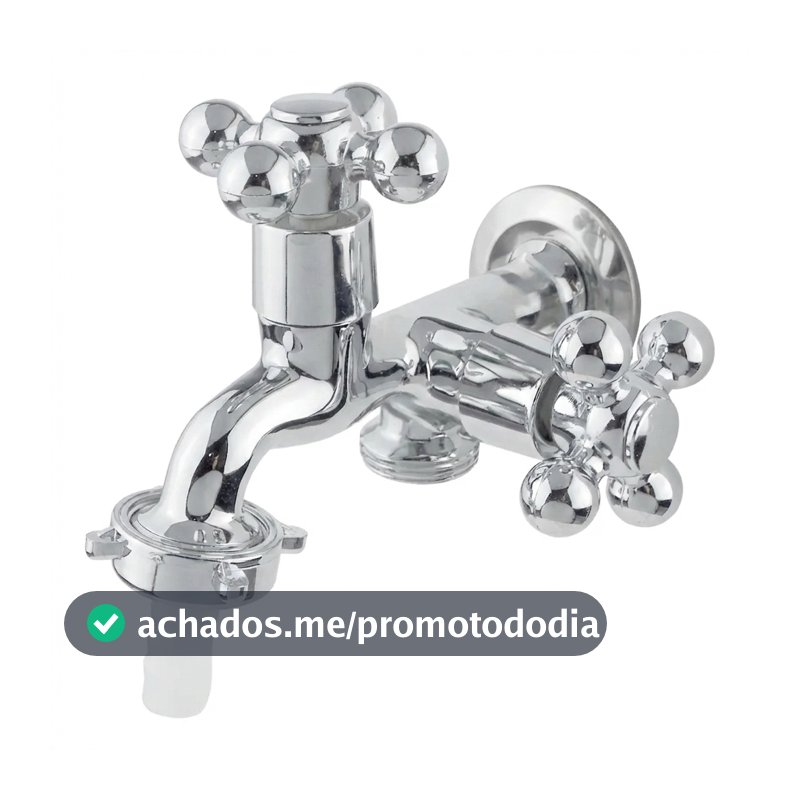 Torneira Máquina De Lavar Metal 1428 C-33