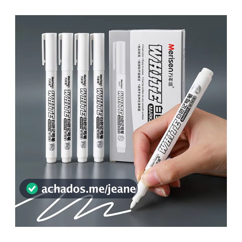 Novo 3/6/12 pçs marcador de metal à prova dwaterproof água permanente caneta pintura branca lavagem arte pintura graffit