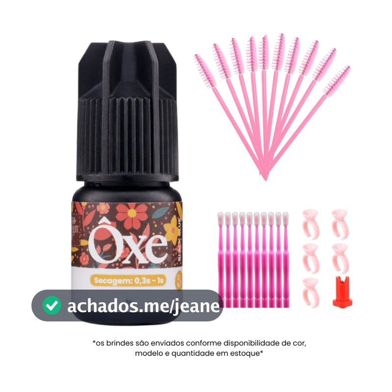 Cola para Extensão de Cílios Beautify Oxe | Secagem Imediata 0.3s | Retenção 9 Semanas