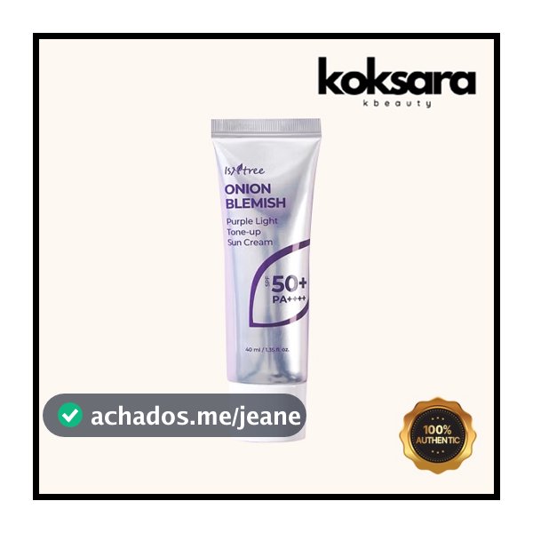 Isntree Onion Blemish Purple Light Tone-Up Sunscreen 40 ml