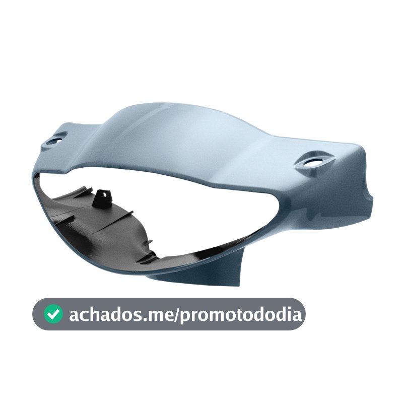 Par de Peça da Carenagem do Farol Moto Honda Biz + 100 2002 2003 2004 2005 Pro Tork