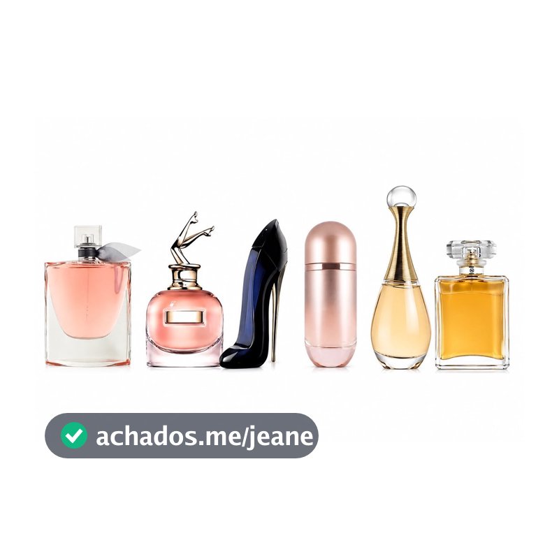 Kit 6 Perfumes Importados Femininos 60 ml Longa Duração Fragrâncias Sofisticadas
