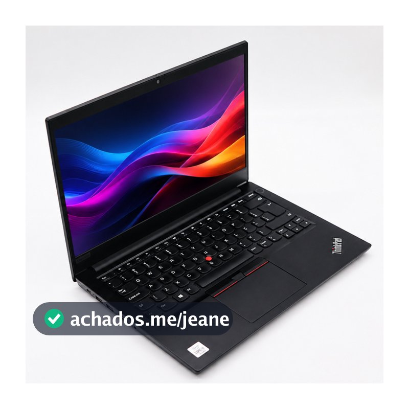 Notebook Lenovo ThinkPad E14 – Intel Core i7 10ª Geração 16GB RAM SSD 256GB W11 Pro - Recondicionado