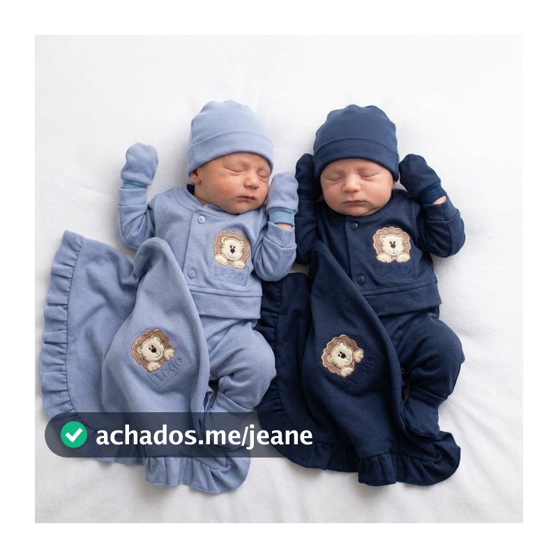 Kit 2 Saída Maternidade 10 Peças Bebê Menino Suedine Algodão Linha Premium Macio Confortável Promoção