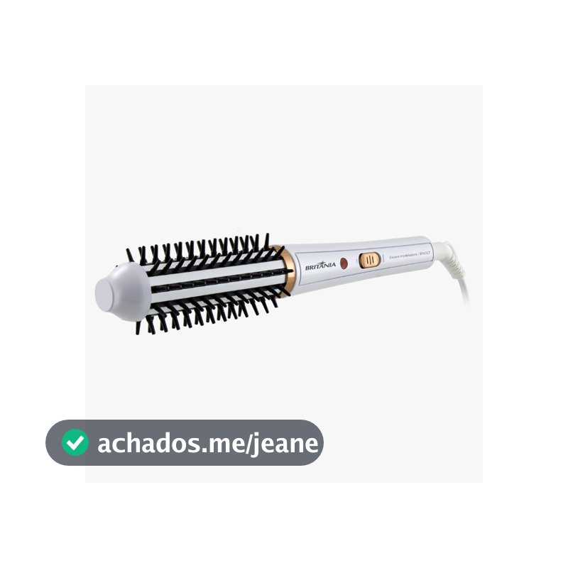 Escova Modeladora 2 em 1 BEC04 Bivolt Britânia