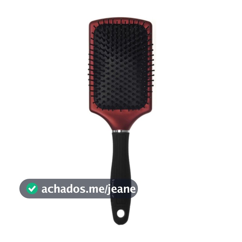 Escova Raquete Ionizada Belliz Controle do Frizz Cabelo
