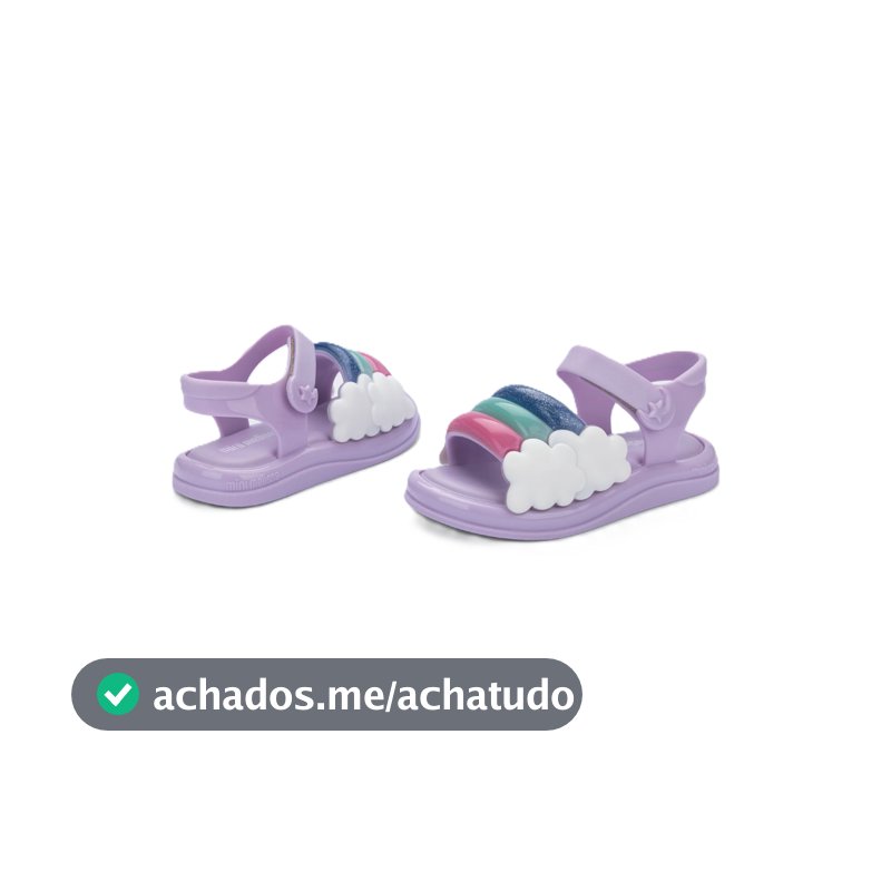 Sandalia Infantil Mini Melissa Menina Lumi Baby Luz Led - 38089