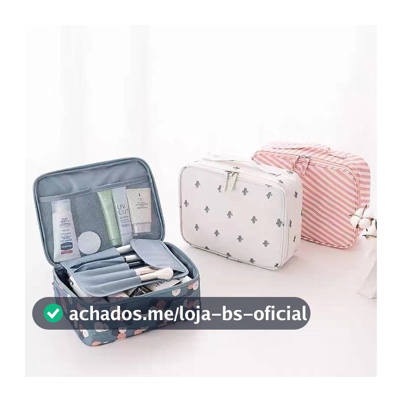 Bolsa De Cosméticos À Prova D'água Portátil Multifuncional Para Viagem Moda JORGE