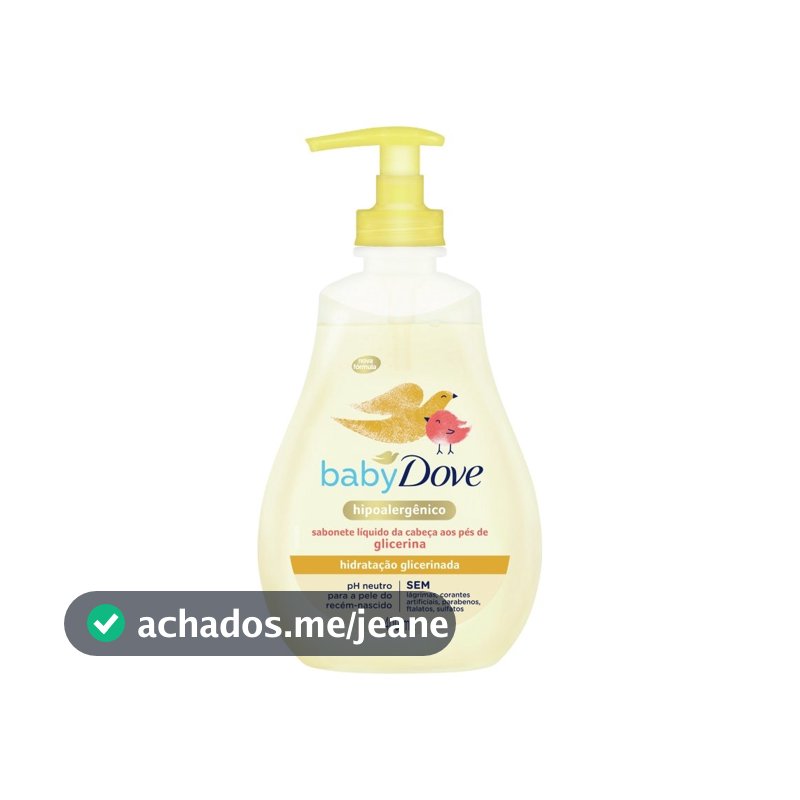 Sabonete Líquido Infantil Dove Baby Hidratação Glicerina 400ml