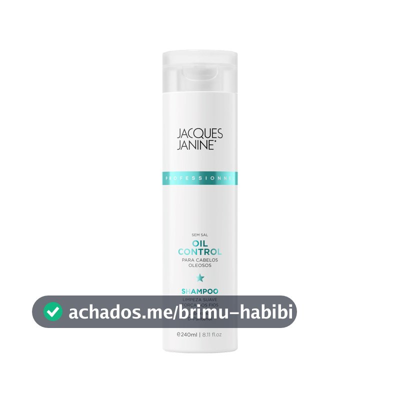 Jacques Janine Shampoo Oil Control Oleosidade  240ml