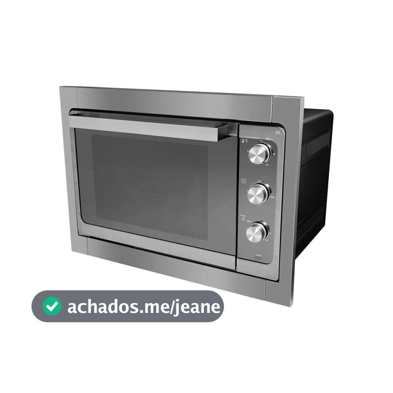 Forno Elétrico de Embutir Philco 55 Litros Inox PFE55E – 127 Volts