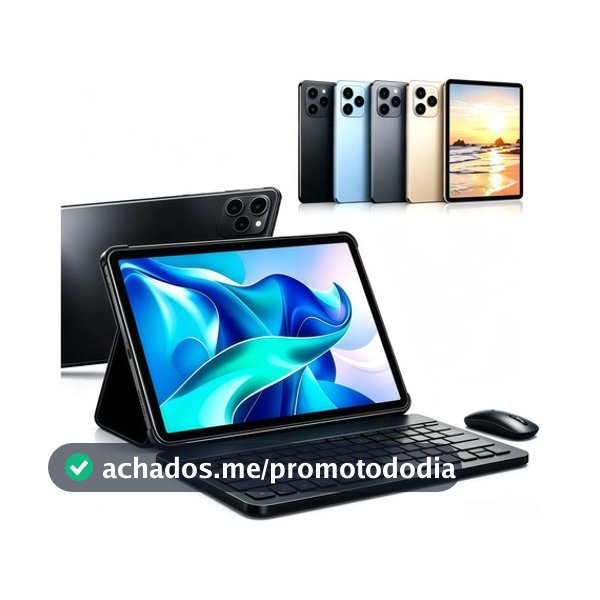 Tablet 6GB RAM +128GB HD 10,1 Polegadas Tela Grande PC pad Android Dual SIM Card Câmera 50MP e 32MP WIFI 5G 8000mAh