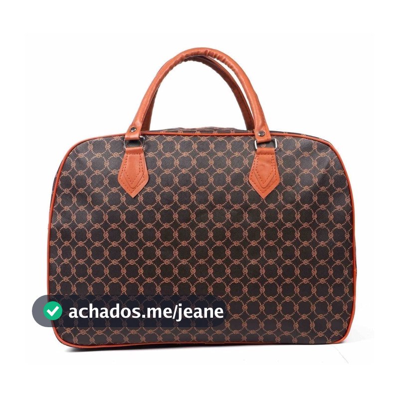 Bolsa Sacola Média de Viagem Lona Resistente ao Desgaste