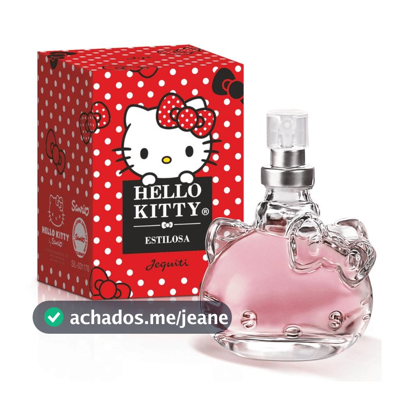 Hello Kitty Estilosa Colônia Feminina 25 Ml