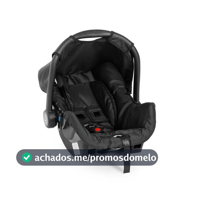 Bebê Conforto Grid Black Galzerano Cadeirinha p/ Carro Auto