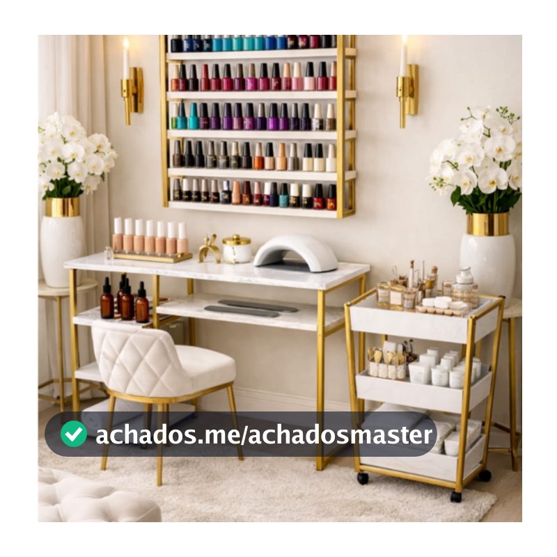 Kit Manicure Completo Profissional MDF/METALON Premium