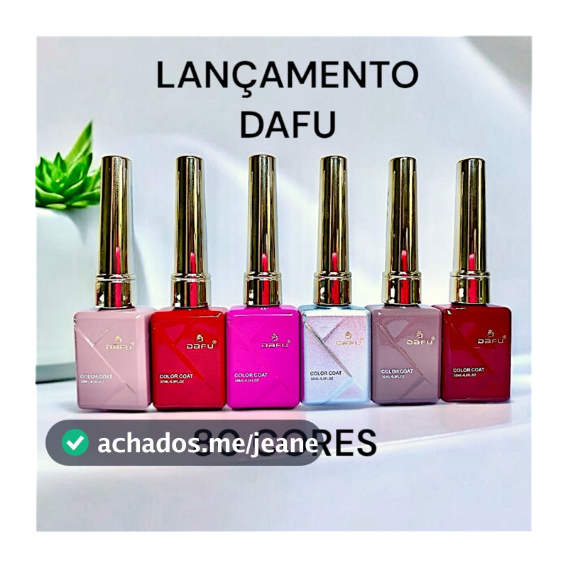 Esmalte em Gel Dafu Luxo 10 ml - Camada Única - ANVISA - Lançamento