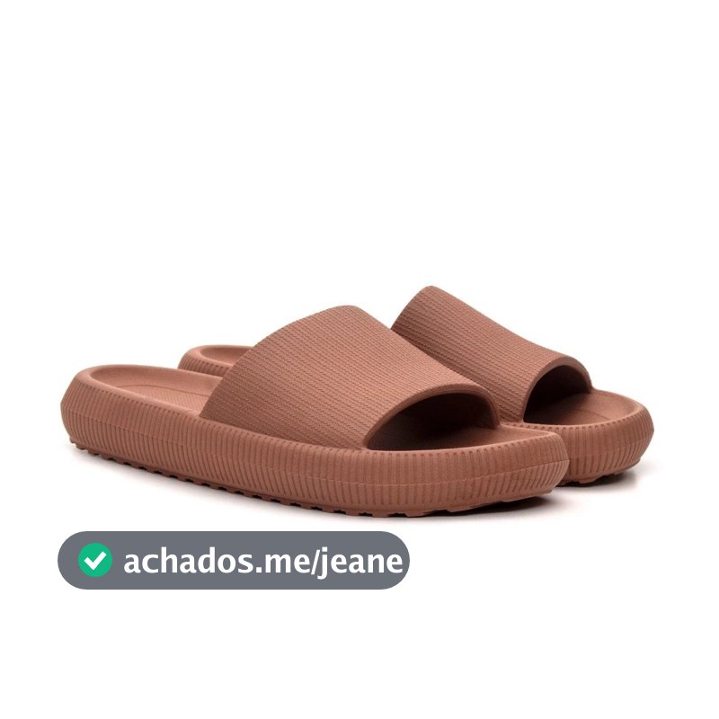 Chinelo Slide Nuvem Feminino Confortável