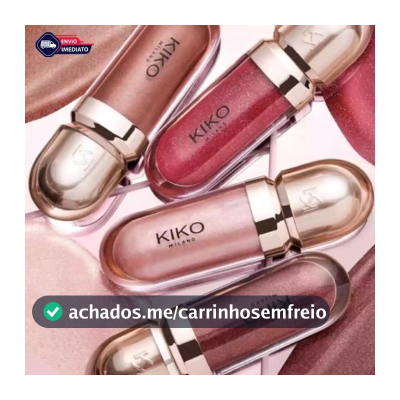3D Hydra Gloss Kiko Milano Promoção
