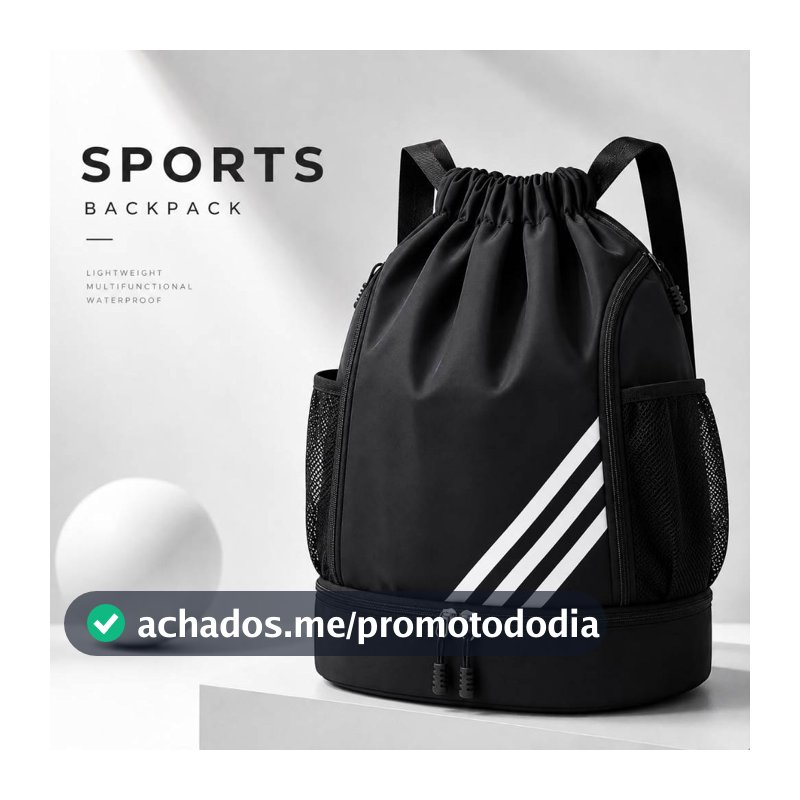 Bolsa Mochila Saco saquinho academia impermeável resistente