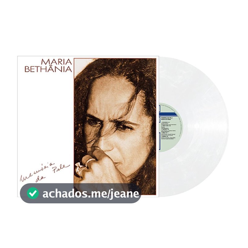 Vinil Maria Bethânia - Memória da Pele (LP Branco)