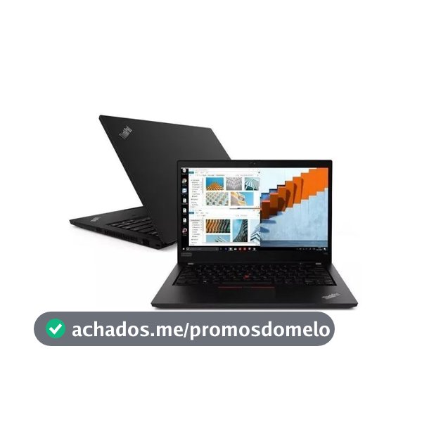 Notebook Lenovo Core I7 10ª Geração Thinkpad T14 8GB Memória ram e 256GB SSD - Recondicionado