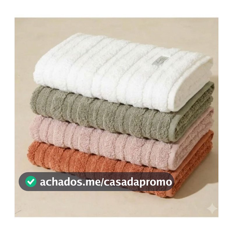Toalha de Banho Grande Grossa Puro Algodão Premium 72x140cm Gramatura Alta 600g