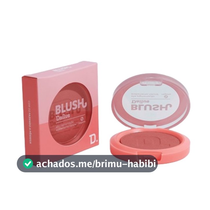 Blush Dailus Escolha o Seu Tom 4,5g