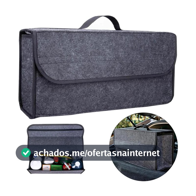 Bolsa De Armazenamento De Ferramentas De Carro Em Feltro Para O Porta-Malas Do Carro