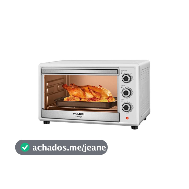 Forno Elétrico Mondial Frn-42-w Family ll 1600w  Branco - 127