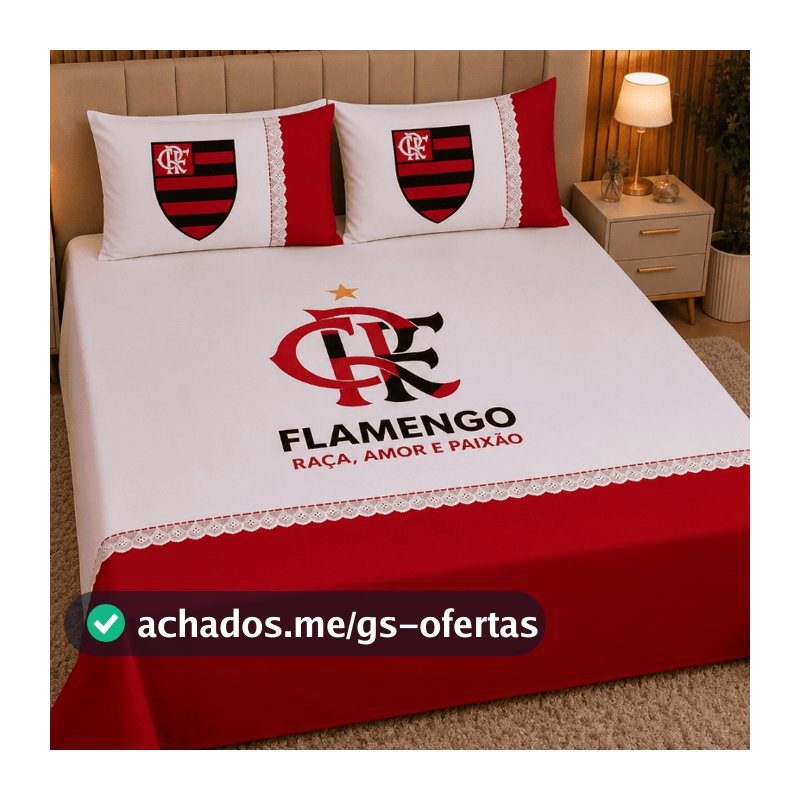 LENÇOL DE TIME PARA CAMA DE CASAL – Jogo de Cama Time - Colcha Solteiro e Casal | COLCHA SEM BABADO CASAL E SOLTEIRO
