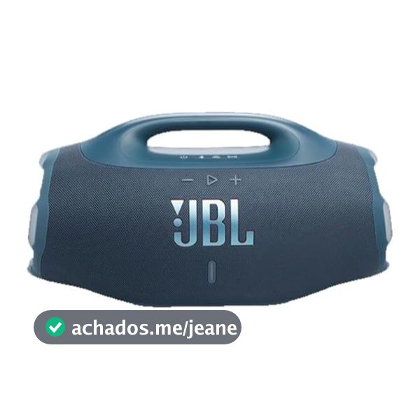 Caixa de Som JBL Boombox 4 Auracast IP68 Bluetooth até 34 hrs de autonomia - Azul