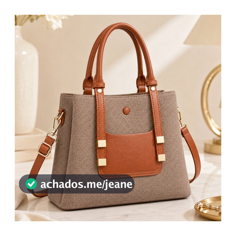 Bolsa Feminina Elegante Bolsa Transversal Moda Luxo Casual, Presente Ideal para Mulheres