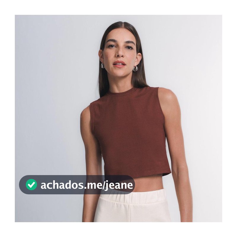 Blusa Structure Cropped Insider