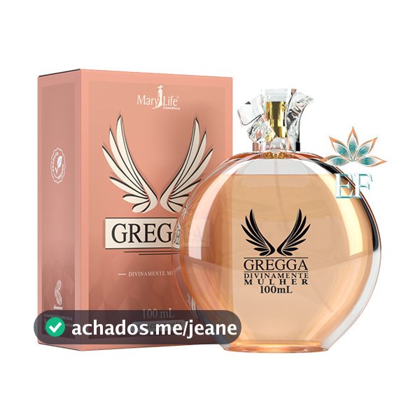 Colônia Feminina GREGGA 100mL Mary Life