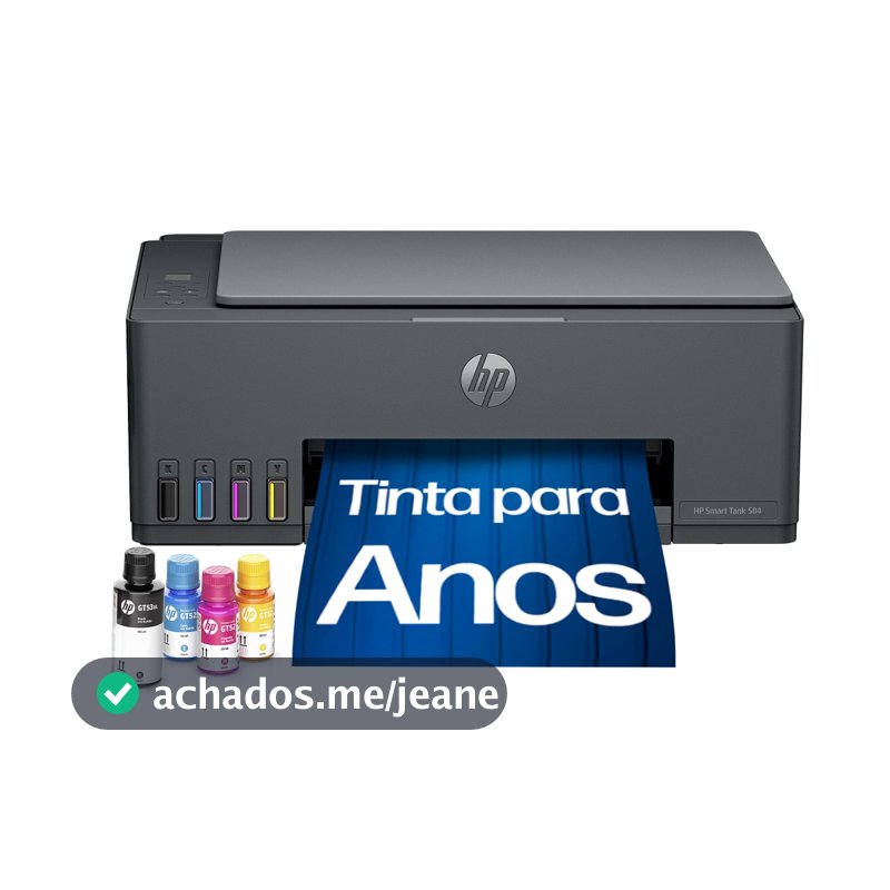 Impressora Multifuncional HP Smart Tank 584 All-in-One Wi-fi