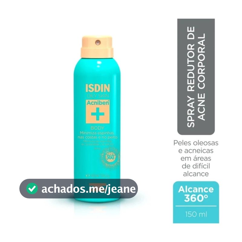 Isdin Acniben Spray Corporal Antiacne 150ml