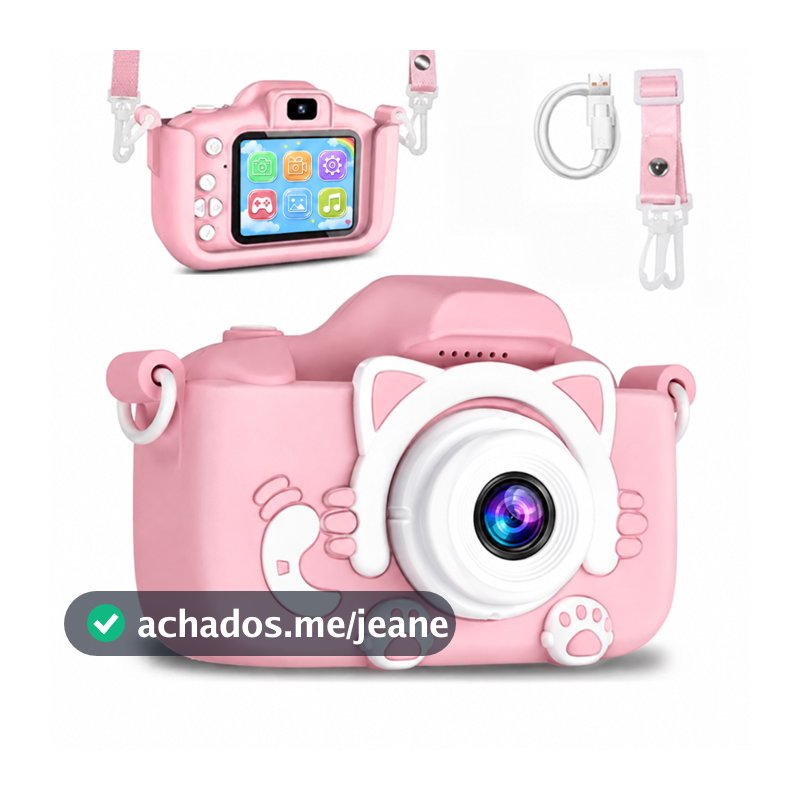 Camera Infantil Digital Filmadora Infantil Mini Maquina Fotografica Infantil Fotografa E Filma Tira Foto De Verdade